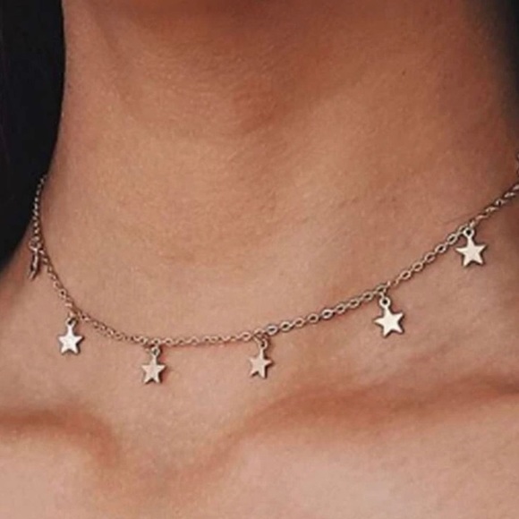 Jewelry - Silver Star Choker